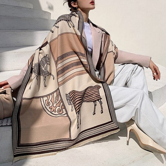 Capucine Pashmina Scarf
